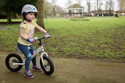 Vista 7 de Kiddimoto Guantes de bicicleta para niños en 2 tamaños