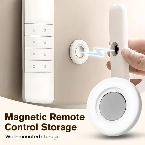 Vista 6 de BusyLive 2025 Nuevo Soporte Magnético para Mando a Distancia, Organizador de Mando a Distancia de Silicona, Soporte de Cargador de Mando a Distancia