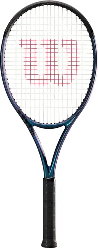 Vista 4 de Wilson Ultra 100 v4.0 - Raquetas de tenis de rendimiento, encordadas con Sensation 16 Natural a tensión media
