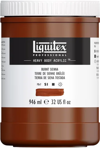 Vista 108 de Liquitex Pintura acrílica profesional de alto espesor, envase de 473 ml, tono carmesí alizarina permanente Alizarin Crimson Hue Permanente
