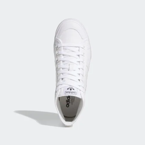 Vista 4 de adidas Originals Tenis Nizza Platform Mid para mujer