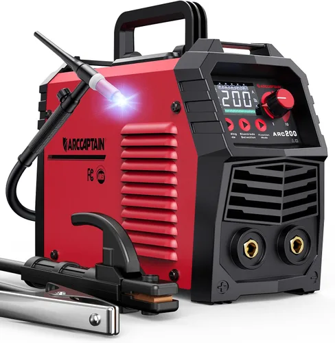 Vista 10 de ARCCAPTAIN Soldador de Electrodo 110V 130A Mini Soldador, Máquina de Soldadura MMA ARC Portátil para Solo Un Paso, Máquina de Soldadura Inversora