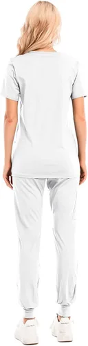 Vista 3 de HARGLESMAN Conjuntos de uniformes médicos para mujer
