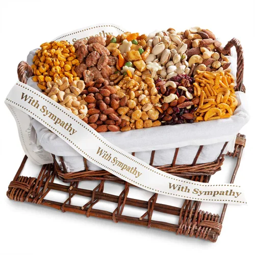 Vista 8 de Snack Attack - Cesta de regalo gourmet.