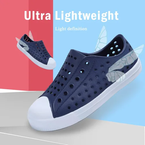 Vista 48 de Seannel - zapatos para el agua, para niño, fáciles de poner, sandalias transpirables y ligeras, para interior y exterior