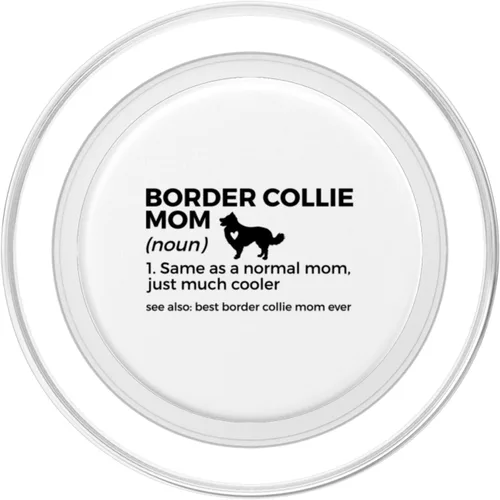 Vista 2 de Best Border Collie Mom Ever Definition Border Collie Owner PopSockets MagSafe PopGrip for iPhone