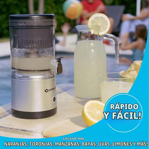 Vista 7 de Hurricane Juicer, potente máquina extractor de jugo inalámbrico, exprimidor de frutas de diseño compacto con piezas aptas para lavavajillas