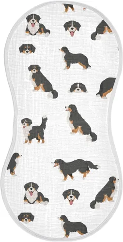 Vista 31 de vvfelixl Paños para eructos, Bichon Frise para bebé, niño, niña, bebé, trapos para eructos, 1 paquete Multi 15