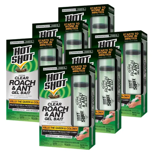 Vista 13 de Hot Shot Cebo de gel ultra transparente para cucarachas y hormigas, 2.5 onzas