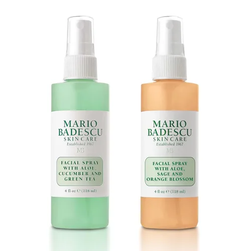 Vista 10 de Mario Badescu Espray facial con aloe, pepino y té verde para todo tipo de piel, espray facial que hidrata y revitaliza 4 fl oz (118 ml)