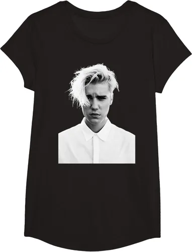 Vista 4 de Justin Bieber Camiseta oficial Purpose Tour Photo Dateback, Negro, S