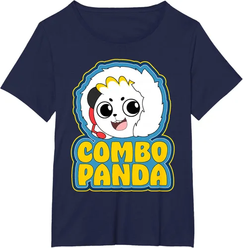 Vista 24 de Ryan's World Arctic Adventures Combo Panda Camiseta, Azul / Patchwork, S Azul Marino