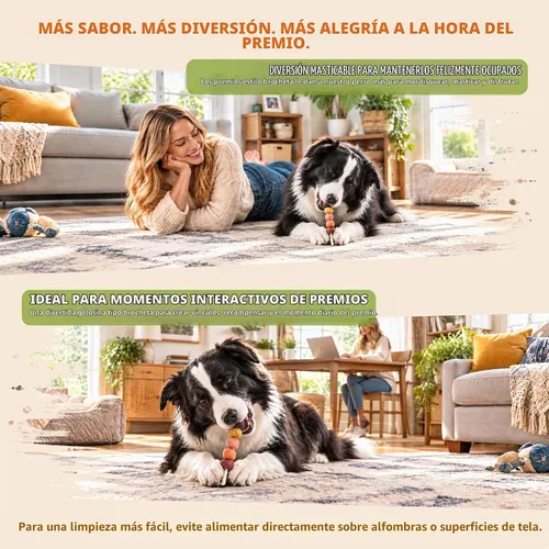 Vista 7 de Kabobs Golosinas para perros de larga duración, masticables