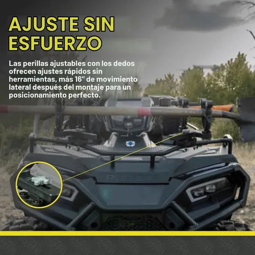 Vista 5 de Portaherramientas, arco, pistola, conductor profesional de la marca ATV Tek, línea FlexGrip, referencia FFG1, Doble