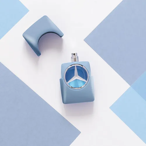 Vista 5 de Mercedes-Benz Man Fresh - Eau de Toilette para hombre - Colonia de larga duración para hombre - Bergamota, colonia de cedro para hombres - Espray