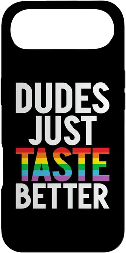 Vista 27 de Dudes just Taste Better Gay - Carcasa para iPhone 17