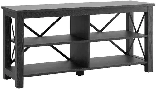 Vista 16 de Henn&Hart Soporte rectangular de TV para televisores de hasta 55 pulgadas en blanco, soportes de TV para la sala de estar