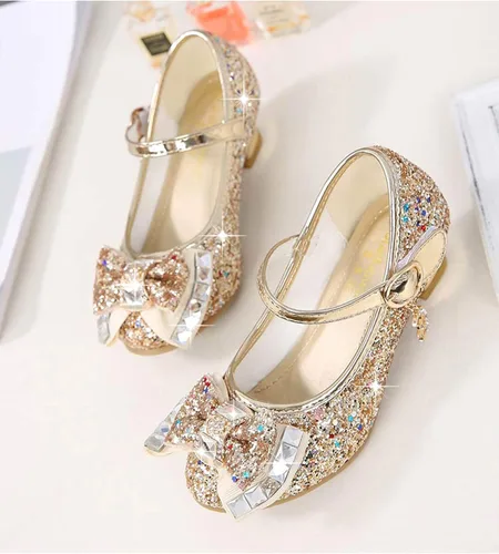 Vista 5 de Cadidi Dinos Zapatos de vestir para niñas, zapatos de fiesta de boda, zapatos de tacón Mary Jane Princesa (bebéniño pequeñoniño grande)
