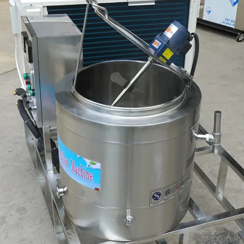 Vista 5 de Kolice Máquina de pasteurización de leche comercial 50L Máquina de esterilización Pasteurizador de lácteos con función de enfriamiento para leche
