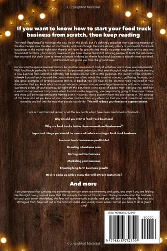 Vista 2 de Food Truck Business Plan II Simple Strategies for Dummies in 2022 Handbook to Launch Food Truck Business From Scratch and Maintain High Standards.