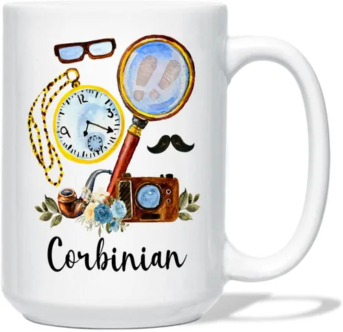 Vista 10 de Taza de café personalizada, taza de artista, regalo de artista para mujeres u hombres, regalos para artistas, taza para amantes del arte, taza