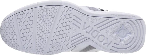 Vista 5 de Salming Men's Kobra Mid 2 Squash Indoor Court Sports Shoes, WhiteBlack