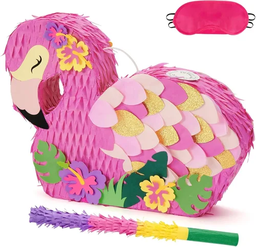 Vista 15 de Piñata de dinosaurio - Suministros de fiesta de cumpleaños de dinosaurios