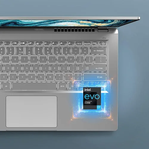 Vista 6 de acer Swift 3 Intel Evo - Laptop delgada y ligera de 14.0 pulgadas, Full HD IPS Intel Core i7-1165G7, gráficos Intel Iris Xe, 16 GB LPDDR4X 512 GB