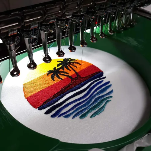 Vista 5 de Brújula con parche bordado de tortuga marina con apliques bordados para planchar o coser - Color: rojo - náutico mar mar criaturas oceánicas playa