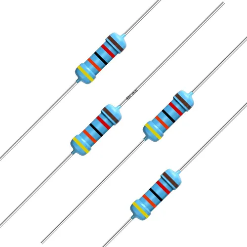 Vista 45 de California JOS - 100 resistencias de 0.24 ohm 1/2 W (0.5 vatios) ±1% tolerancia de película metálica, resistencia fija múltiple de valores