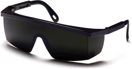 Vista 11 de Pyramex Integra Safety Eyewear, 3.0 Ir Filter Lens With Black Frame