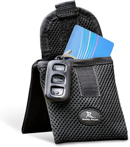 Vista 11 de Estuche personal magnético Running Buddy "Buddy Pouch" (6 pulgadas de largo x 4 pulgadas de ancho), negro, S