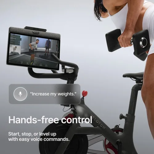 Vista 5 de Peloton Bikes - Bicicletas de ejercicio de interior para entrenamiento cardiovascular y de fuerza