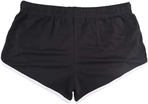 Vista 3 de Pantalones cortos de correr para hombre, de malla y culturismo de secado rápido
