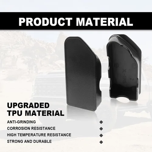 Vista 5 de 2 fundas de bolsillo para riel de cama compatibles con GMC Sierra 1500/Chevy Silverado 1500 2019-2023 2024 y Silverado/Sierra 2500/3500HD 2020-2024