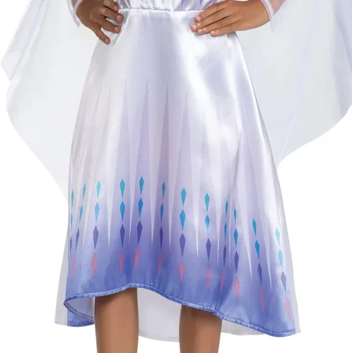 Vista 5 de Recycled Blend Queen Elsa Costume, Official Disney Frozen Costume