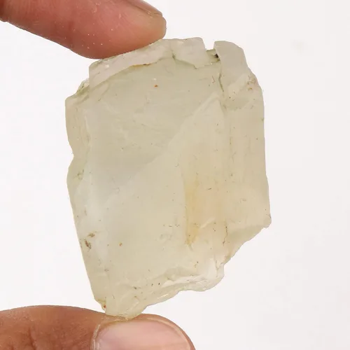 Vista 3 de GEMHUB Piedra lunar natural áspera blanca de 144 quilates sin cortar, piedra lunar curativa certificada