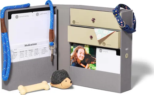 Vista 19 de Savor Caja conmemorativa para mascotas para perros, gatos y otras mascotas Caja personalizable de regalo de condolencias y recuerdo