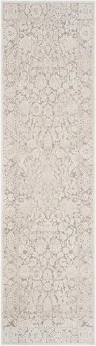 Vista 8 de SAFAVIEH Reflection Collection - Alfombra decorativa, 2 pies 3 pulgadas x 3 pies, color beige y crema, no desprende pelusa y es fácil de limpiar