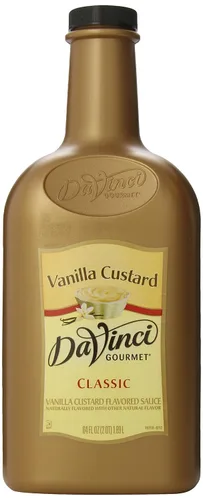 Vista 5 de Salsa gourmet DaVinci, chocolate blanco, 64 onzas