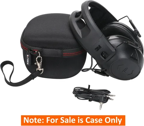 Vista 8 de LTGEM - Funda para Peltor Sport Tactical 100, 300 y 500, protector auditivo electrónico, bolsa de transporte protectora de almacenamiento duro