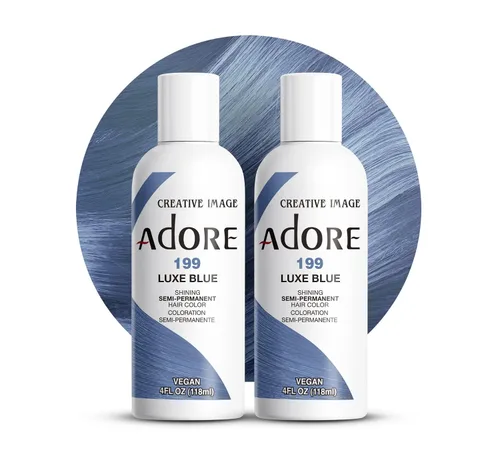 Vista 26 de Adore Tinte semipermanente verde para el cabello, vegano y sin crueldad, 4 onzas líquidas, 163 Green Apple (paquete de 1)