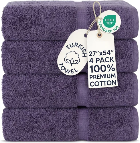 Vista 99 de Chakir Turkish Linens - Toallas turcas de 100% algodón, suaves y absorbentes (juego de 3 toallas personalizables, color aguamarina)