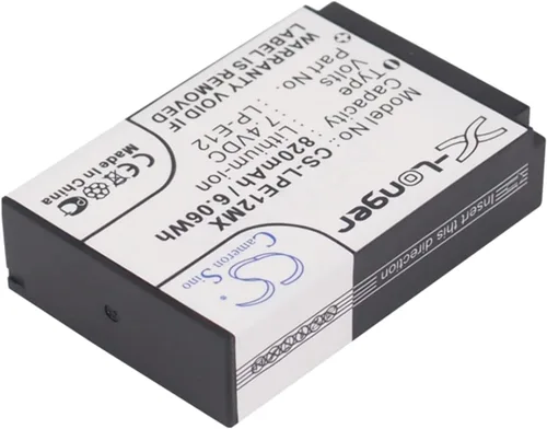 Vista 5 de VINTRONS - Batería de repuesto para Canon EOS 100D, EOS M, EOS-M (820 mAh/6.06 Wh)