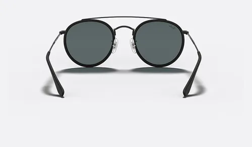 Vista 7 de Ray-Ban RB3647N - Gafas de sol redondas de doble puente + paquete con kit de cuidado de gafas de diseño iWear