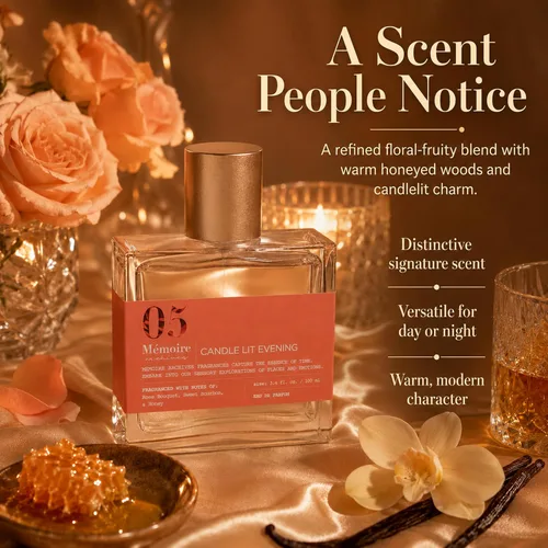 Vista 4 de Candle Lit Evening 3.4 fl oz. Eau de Parfum por Memoire Archives