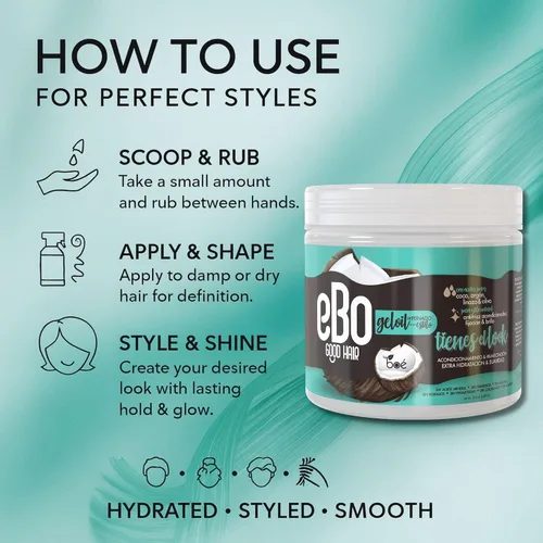 Vista 2 de Boe Coesmtics Ebo GelOil - Gel para peinar