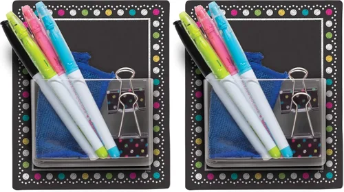Vista 4 de Teacher Created Resources 77377 Clingy Thingies - Pizarra de almacenamiento con brillo
