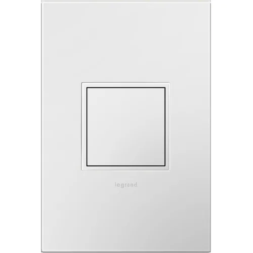 Vista 10 de Legrand adorne ARPTR151GG2WP - Toma de corriente emergente de 1 banda de 15 amperios en grafito con placa de pared a juego, ARPTR151GG2WP