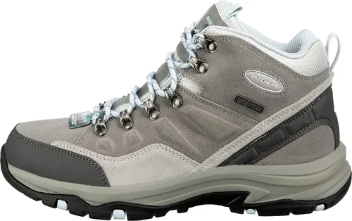 Vista 3 de Skechers Trego Alpine Trail - Botas de senderismo de ajuste relajado para mujer
